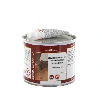 шпатлевка 2к borma hozmasse k2 mdf цвет 17 тик 750 мл