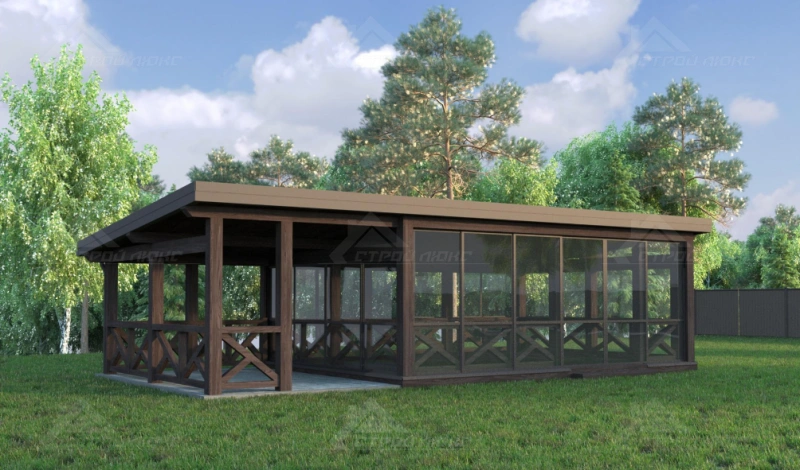 чем и как покрасить беседку из дерева