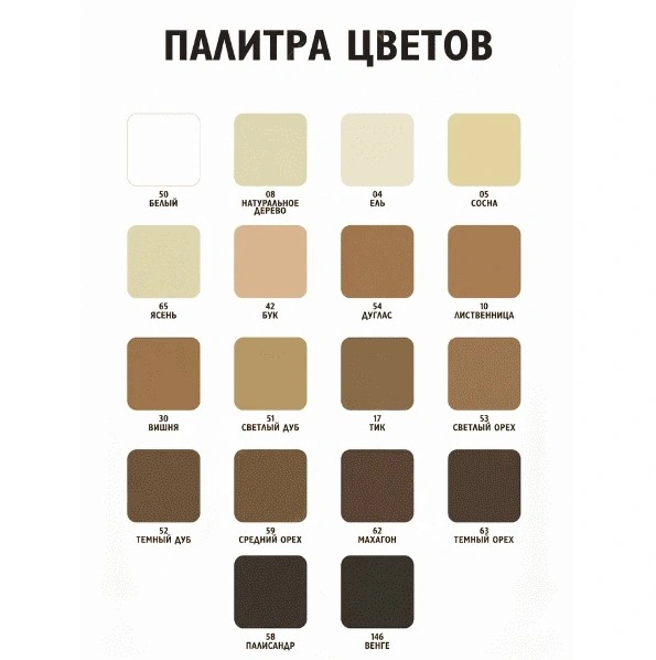 шпаклевка по дереву borma ecostucco цвет 30 вишня 200 гр