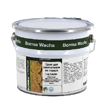 грунтовка для запечатывания торцов borma naturaqua log sealer 2,5 л
