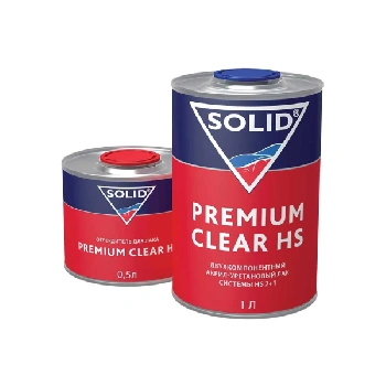  лак solid premium clb-03.011.1500.att clear hs 2:1 с отвердителем по 1,5л