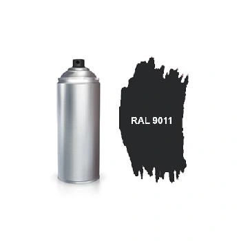 грунт-эмаль аэрозольная матовая chemie armor armalkyd dtm 123 цвет ral 9011