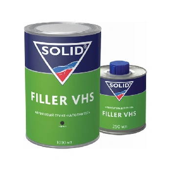 грунт акриловый solid cpg-02.002.1000.att filler vhs low voc 4:1 черный 1л с отвердителем