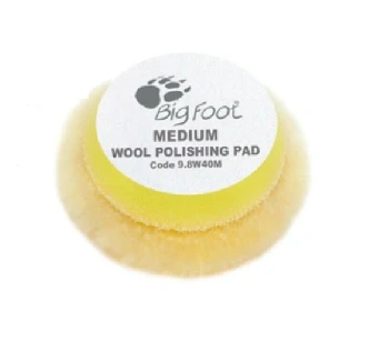 полировальный круг rupes 9.bw40m из шерсти d30-45 мм цвет желтый средний