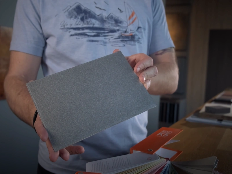 изготовление выкраса - нанесение материала