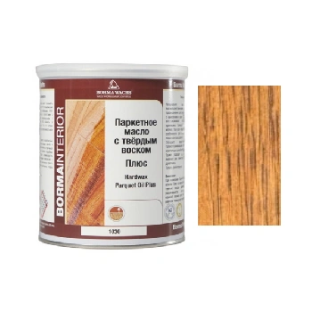 масло для паркета borma hardwax parquet oil plus 1030 цвет 52 темный дуб (каталог 2026)