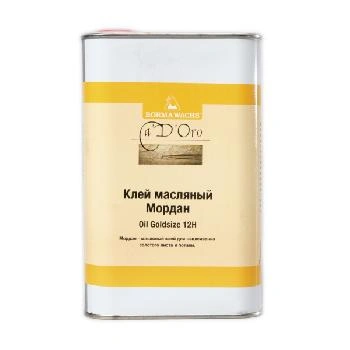 клей на масляной основе borma oil goldsize 12-ти часовой 1 л