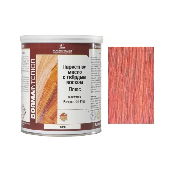 масло для паркета borma hardwax parquet oil plus 1030 цвет кармен (каталог 2026)
