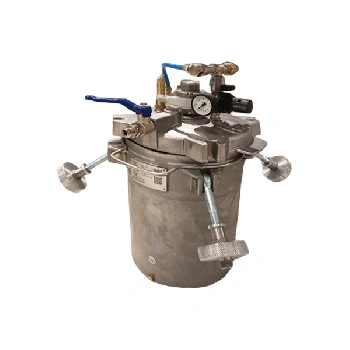 красконагнетательный бак с пневматической мешалкой durr 10 л. n08140002