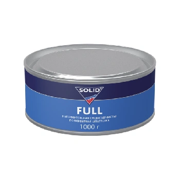 шпатлевка solid full с отвердителем 1 кг csx-01.018.1000.xso