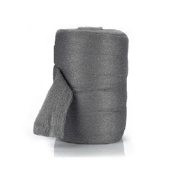 стальная вата из черный металлов borma steel wool "0" 2,5 кг
