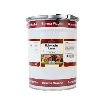 лазурь для дерева восковая borma holzwachs lasur цвет 50 белый 5 л