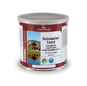 лазурь декоративная восковая borma holzwachs lasur цвет прозрачный 20 л