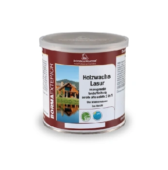 лазурь декоративная восковая borma holzwachs lasur цвет 50 белый 5 л