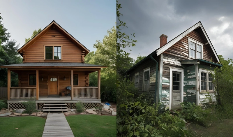 чем покрасить деревянный дом снаружи: профессиональный подход к выбору краски