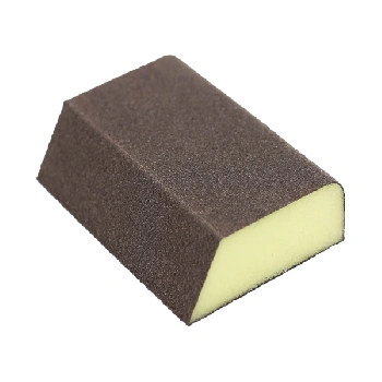 абразивная губка 4-х сторонняя комбинированная 7990 siasponge block жесткая 98 х 69 х 26 мм р120