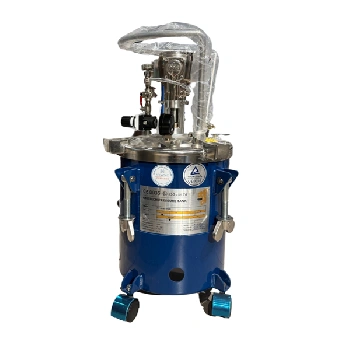 красконагнетательный бак с пневматической мешалкой onetech nt10-rt-10ais 10 л