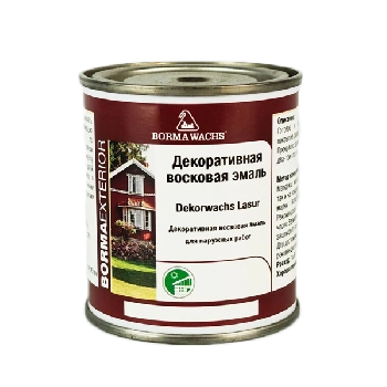 лазурь декоративная восковая borma dekorwachs lasur цвет 50 белый 125 мл