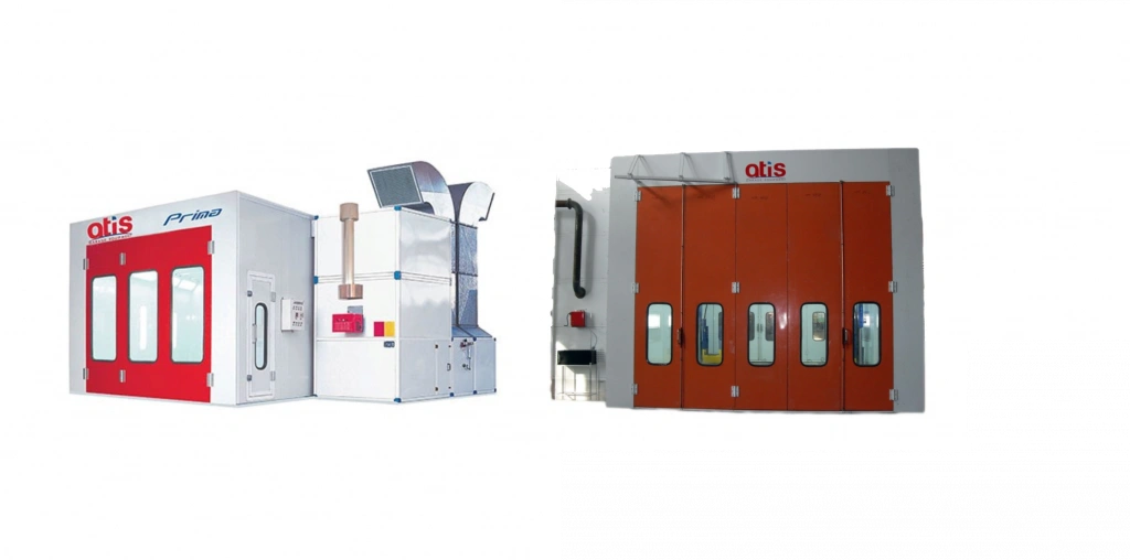 окрасочно-сушильные камеры закрытого типа 