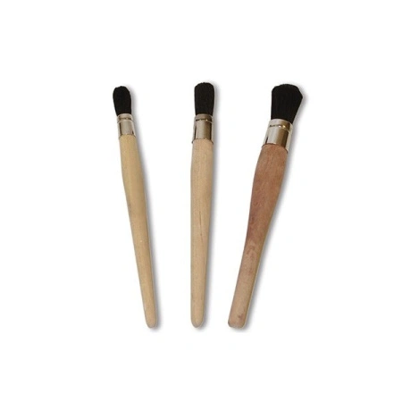 кисть для нанесения полимента borma bole application brush n.6 бычий волос