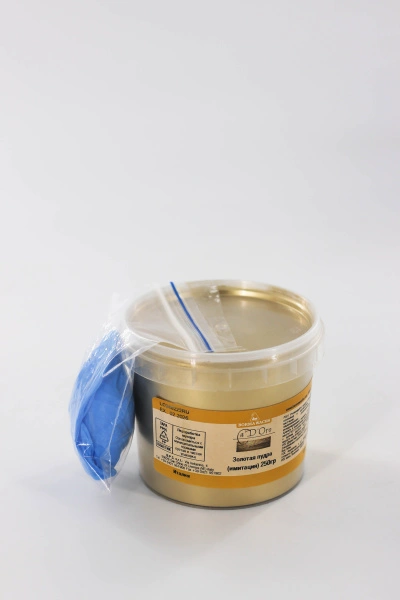 пудра для древесины borma imitation gold powder цвет золото 250 гр комплект