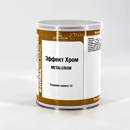 спецэффект borma metalcrom цвет 12 розовое золото 1 л