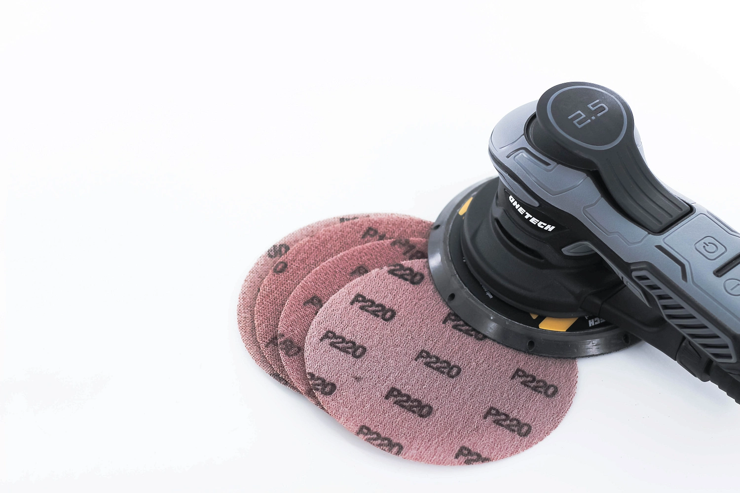 Бесщеточные шлифовальные машинки ONETECH: Обзор моделей NT09E-550CB и NT09E-525CB