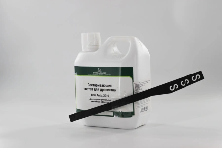 средство borma holz antix 2010 для искусственного состаривания древесины 1 л в комплекте