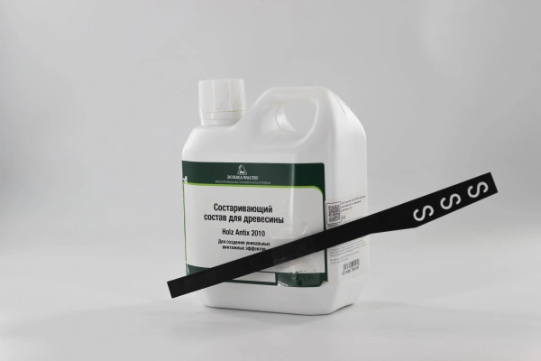 средство borma holz antix 2010 для искусственного состаривания древесины 1 л в комплекте