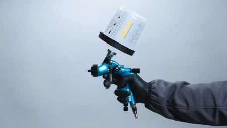 краскопульт ручной onetech nt-104 голова mp сопло 1,6 мм, без бачка
