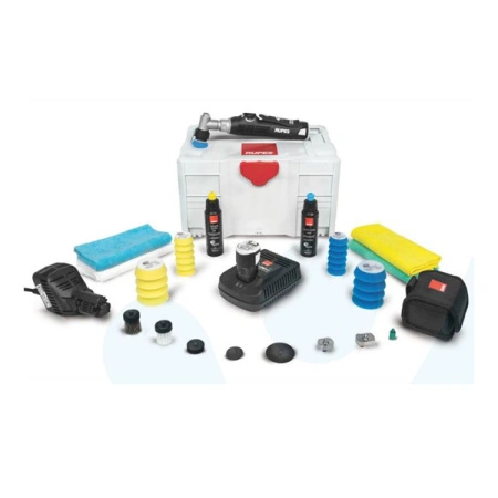 полировальный комплект с машинкой ibrid nano rupes hr81m/blx с короткой рукояткой