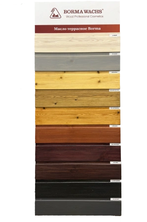 масло для террас borma terrace oil - decking oil natural цвет прозрачный 20 л