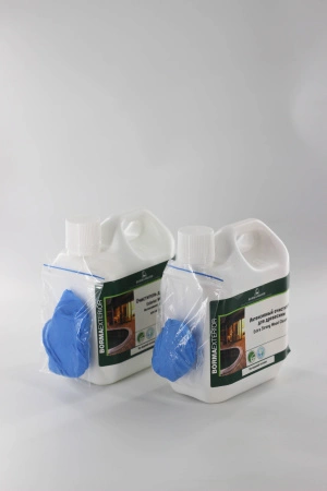 чистящее средство для древесины borma extra strong wood cleaner 1 л в комплекте