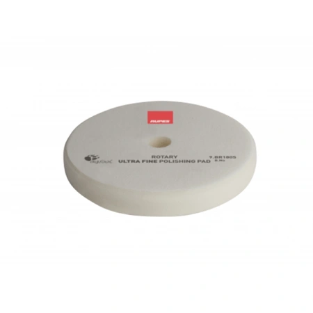 полировальный круг rupes 9.br180s на поролоне d155-160 мм цвет белый сверхтонкий