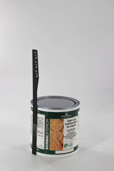 грунтовка акриловая для запечатывания торцов borma naturaqua log sealer 750 мл в комплекте