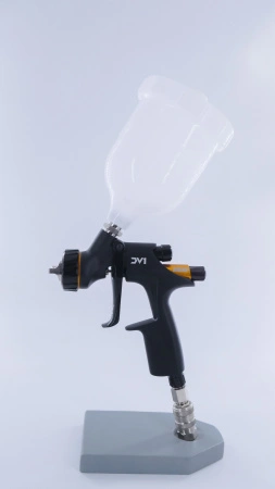 краскопульт devilbiss dv1-c-000-14-c1+ сопло 1,4 мм с бачком для лака