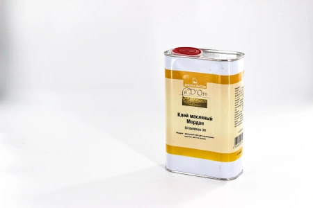 клей на масляной основе borma oil goldsize 3-х часовой 1 л
