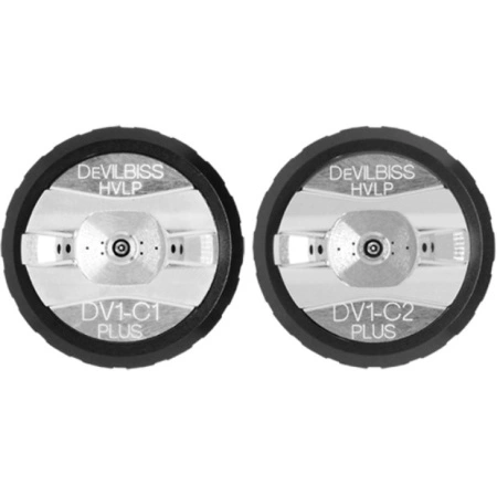 краскораспылитель devilbiss dv1-c-bar-13-c1+ для лака с бачком и эл.манометром