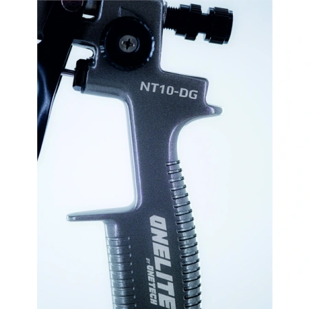 краскопульт пневматический onetech nt10-dg-25/ lvmp с дюзой 2,5мм с бачком