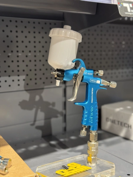 миникраскораспылитель пневматический onetech nt-400f-10 сопло 1,0 мм