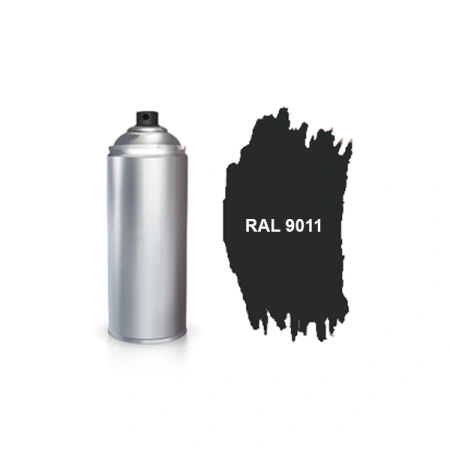 грунт-эмаль аэрозольная матовая chemie armor armalkyd dtm 123 цвет ral 9011
