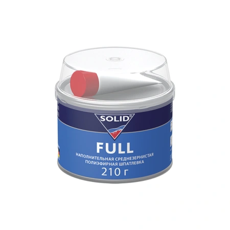 шпатлевка solid full с отвердителем 210 гр csx-01.018.210.xso
