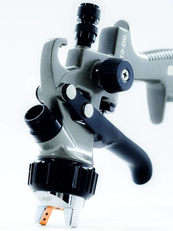 краскопульт пневматический onetech onelite nt10 -dg-14/ lvmp с дюзой 1,4 мм с бачком