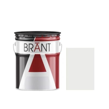 эмаль водоразбавимая 1к самогрунтующаяся  brant sw03g20c01, цвет ral 9003