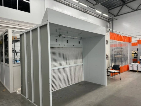 окрасочная камера открытого типа onetech nt-3c с угольной фильтрацией