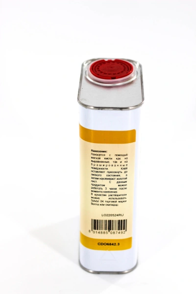 клей на масляной основе borma oil goldsize 3-х часовой 1 л