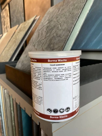 масло паркетное повышенной твердости hardwax parquet oil plus 1030 цвет прозрачный 1 л