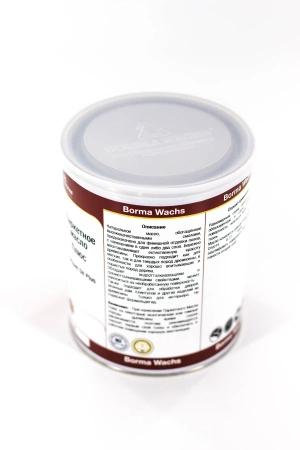 масло матовое для паркета borma parquet oil plus цвет прозрачный 10% блеска 1 л