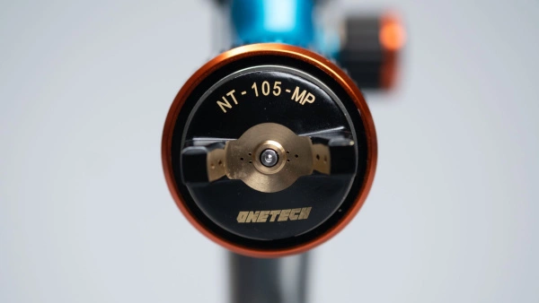 краскопульт пневматический onetech nt-105 голова mp сопло 1,3 мм, без бачка