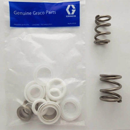 ремонтный комплект graco уплотнений материальной секции насоса 24a251